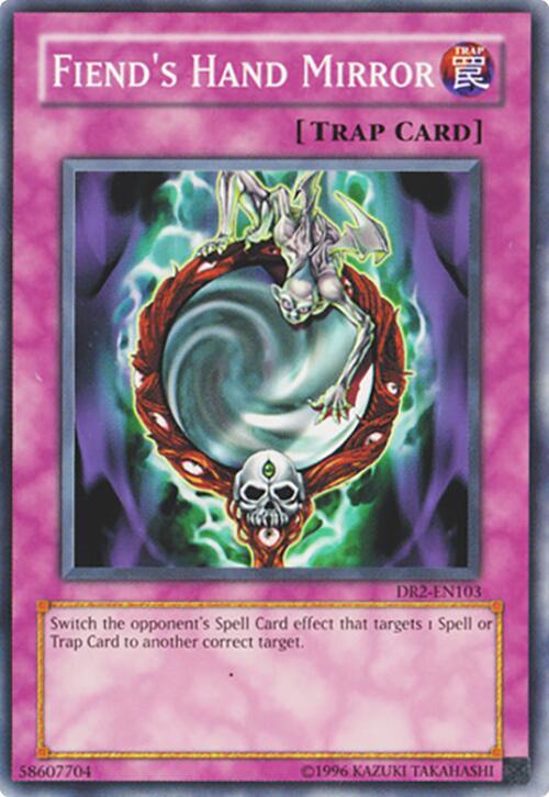 Fiend's Hand Mirror DR2-EN103 card from Dark Revelation Volume 2
