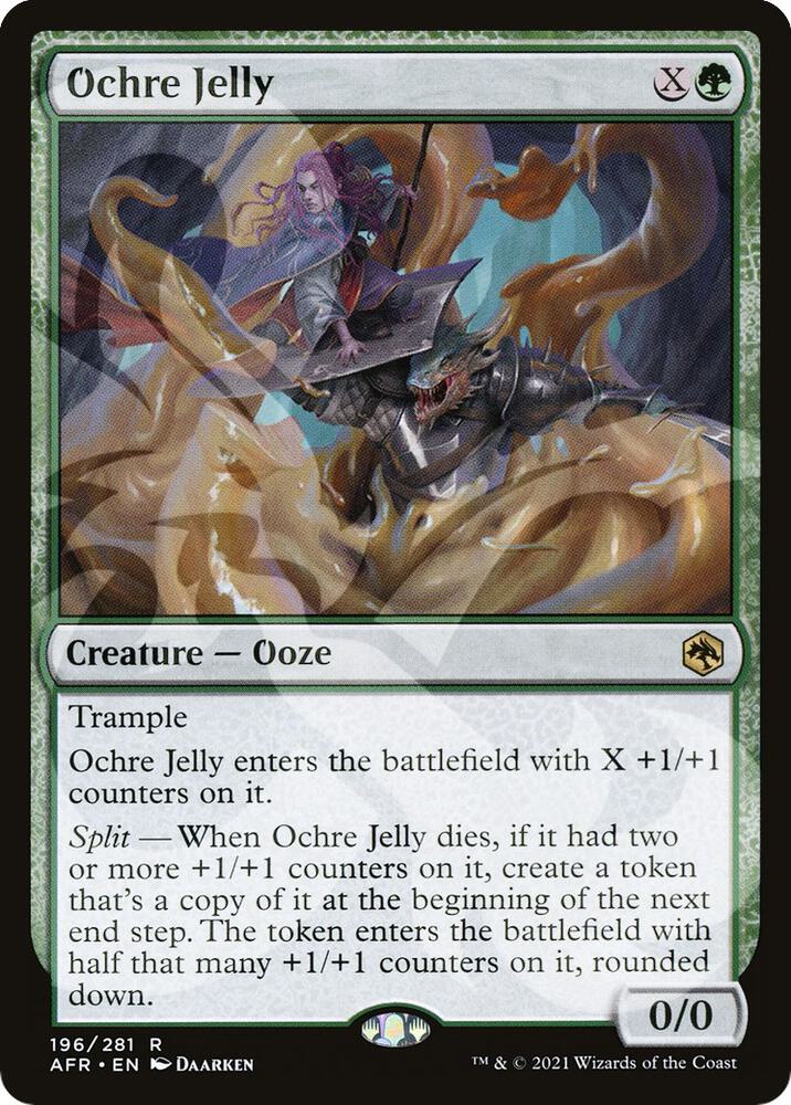Ochre Jelly 196 card from AFR Ampersand Promos