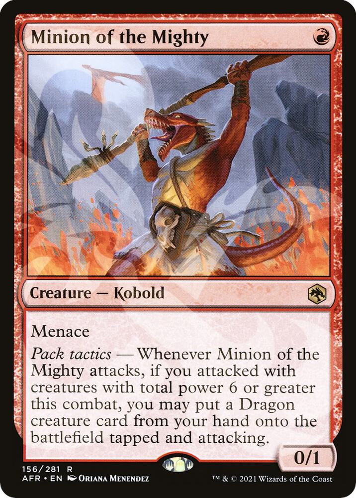 Minion of the Mighty 156 card from AFR Ampersand Promos