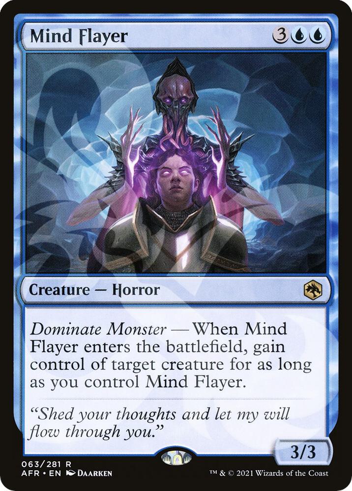 Mind Flayer 63 card from AFR Ampersand Promos