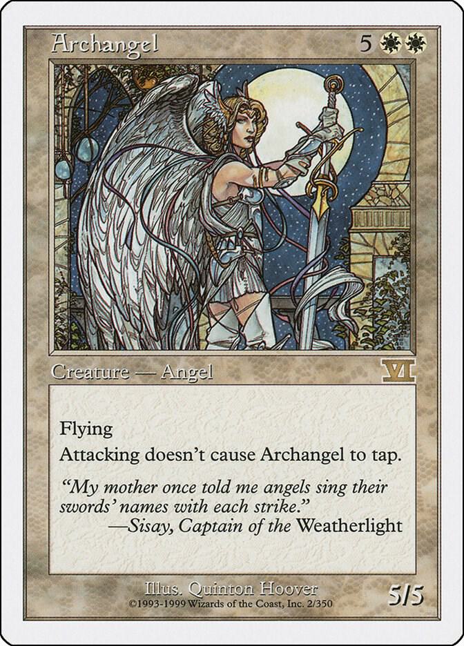 Archangel 2 card from Classic Sixth Edition