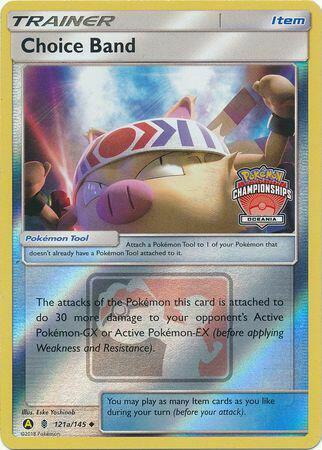 Choice Band (Oceania Championships) 121a/145 card from League & Championship Cards