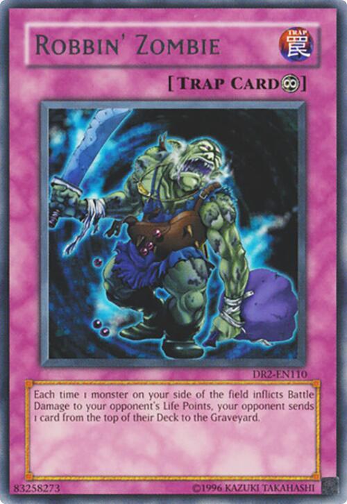 Robbin' Zombie DR2-EN110 card from Dark Revelation Volume 2