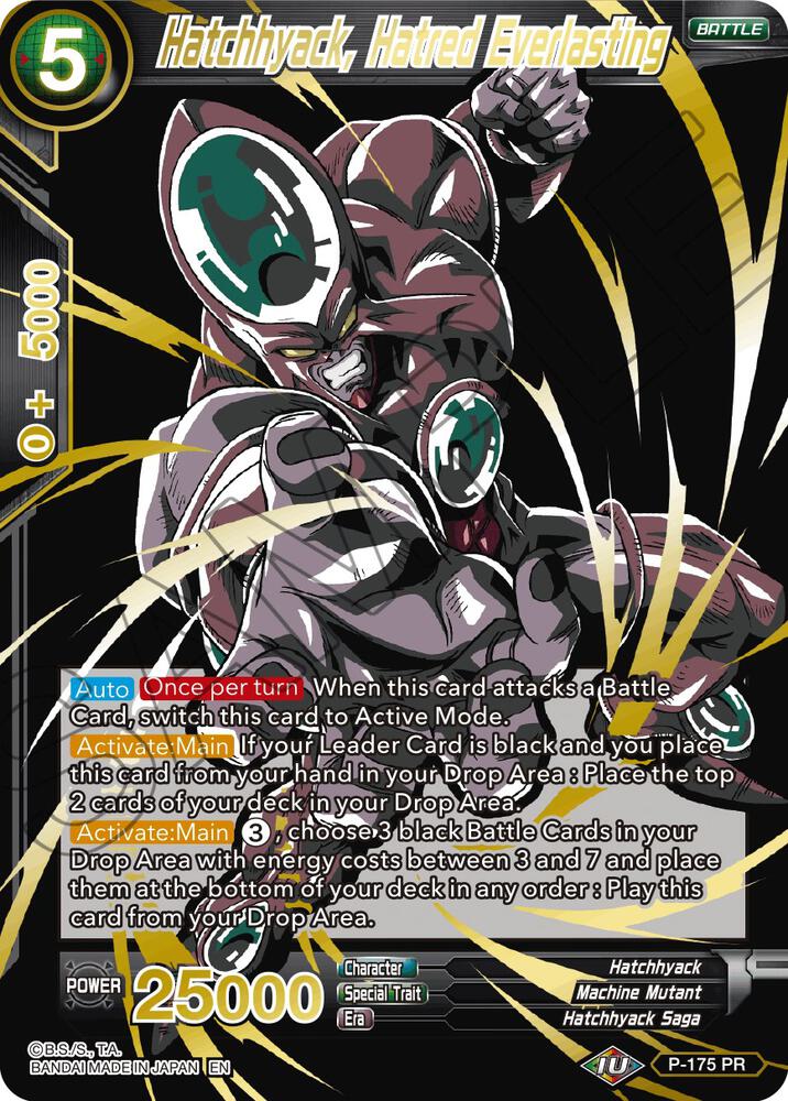 Hatchhyack, Hatred Everlasting (Alternate Art) P-175 card from Special Anniversary Set 2021