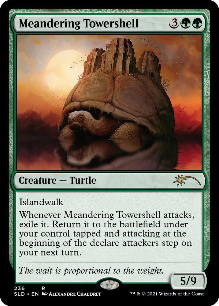 Meandering Towershell 236 card from Secret Lair Drop Series