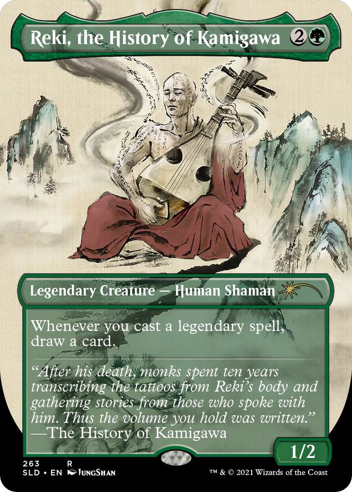 Reki, the History of Kamigawa 263 card from Secret Lair Drop Series