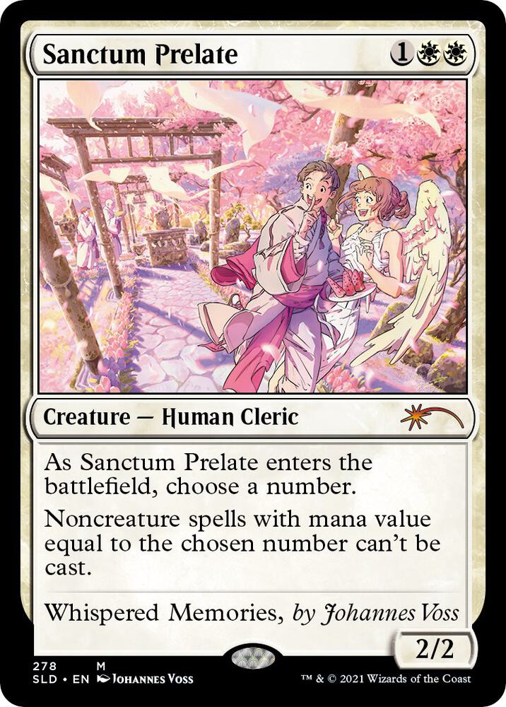 Sanctum Prelate 278 card from Secret Lair Drop Series