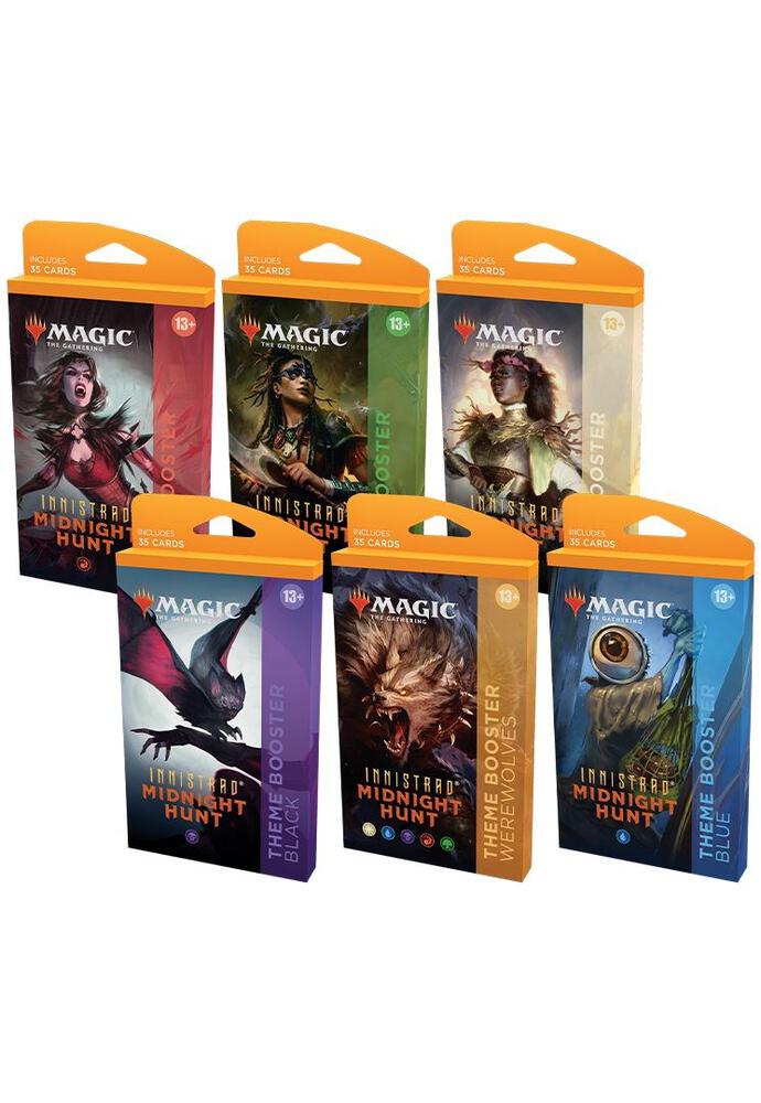 Innistrad: Midnight Hunt - Theme Booster [Set of 6] sealed product from Innistrad: Midnight Hunt