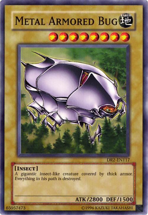 Metal Armored Bug DR2-EN117 card from Dark Revelation Volume 2