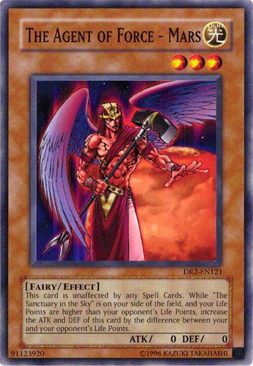 The Agent of Force - Mars DR2-EN121 card from Dark Revelation Volume 2