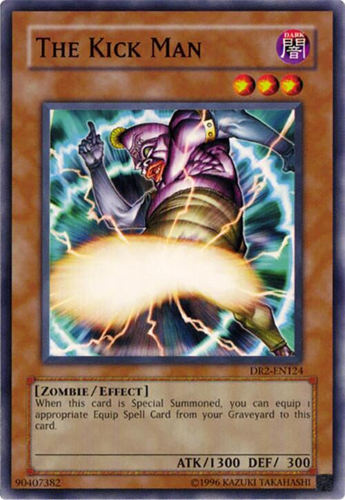 The Kick Man DR2-EN124 card from Dark Revelation Volume 2