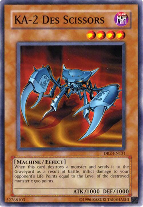 KA-2 Des Scissors DR2-EN131 card from Dark Revelation Volume 2
