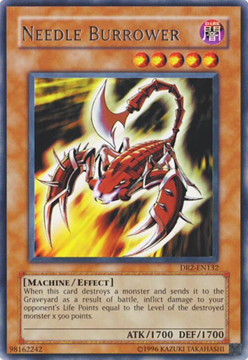 Needle Burrower DR2-EN132 card from Dark Revelation Volume 2