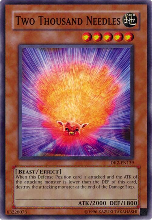 Two Thousand Needles DR2-EN139 card from Dark Revelation Volume 2