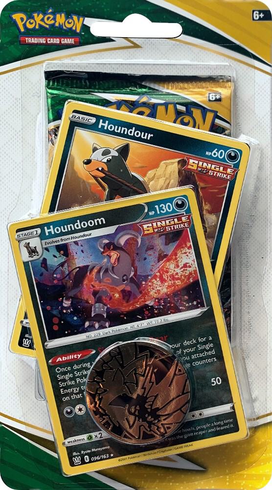 Evolving Skies Premium Checklane Blister [Houndoom] card from SWSH07: Evolving Skies