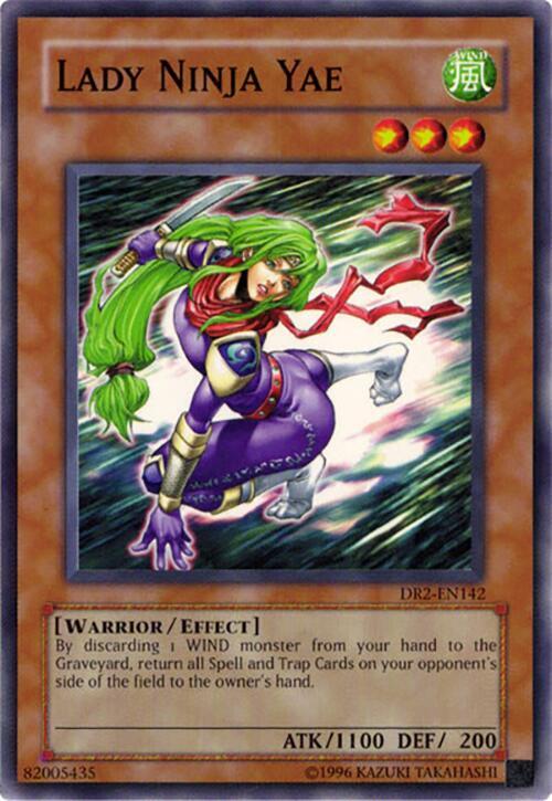 Lady Ninja Yae DR2-EN142 card from Dark Revelation Volume 2