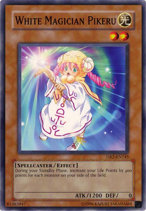 White Magician Pikeru DR2-EN145 card from Dark Revelation Volume 2