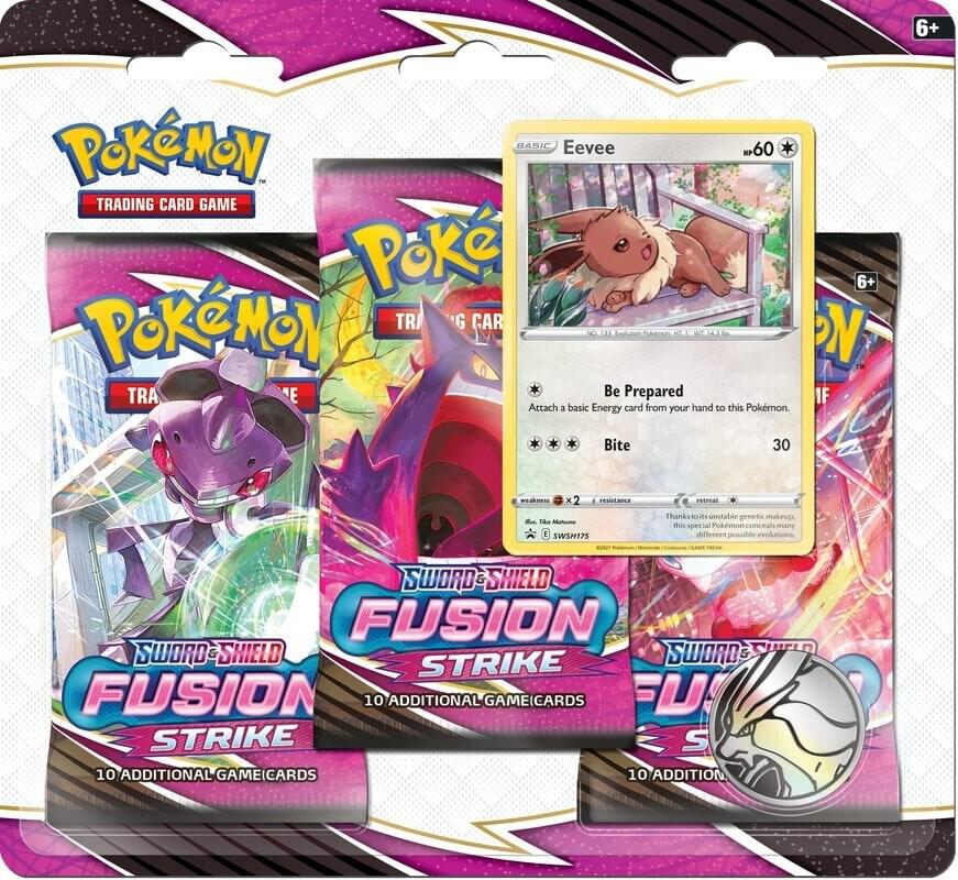 Fusion Strike 3 Pack Blister [Eevee] card from SWSH08: Fusion Strike