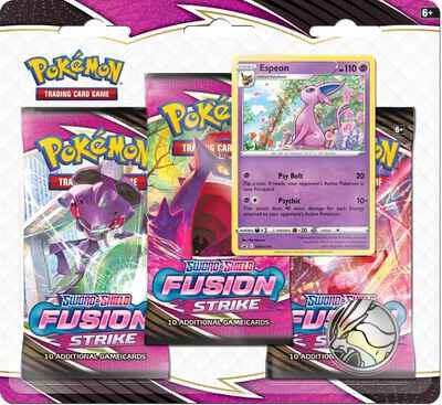 Fusion Strike 3 Pack Blister [Espeon] card from SWSH08: Fusion Strike