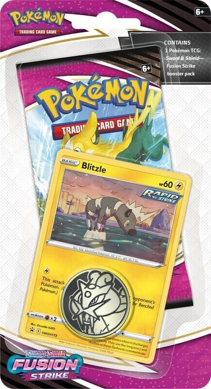 Fusion Strike Single Pack Blister [Blitzle] card from SWSH08: Fusion Strike