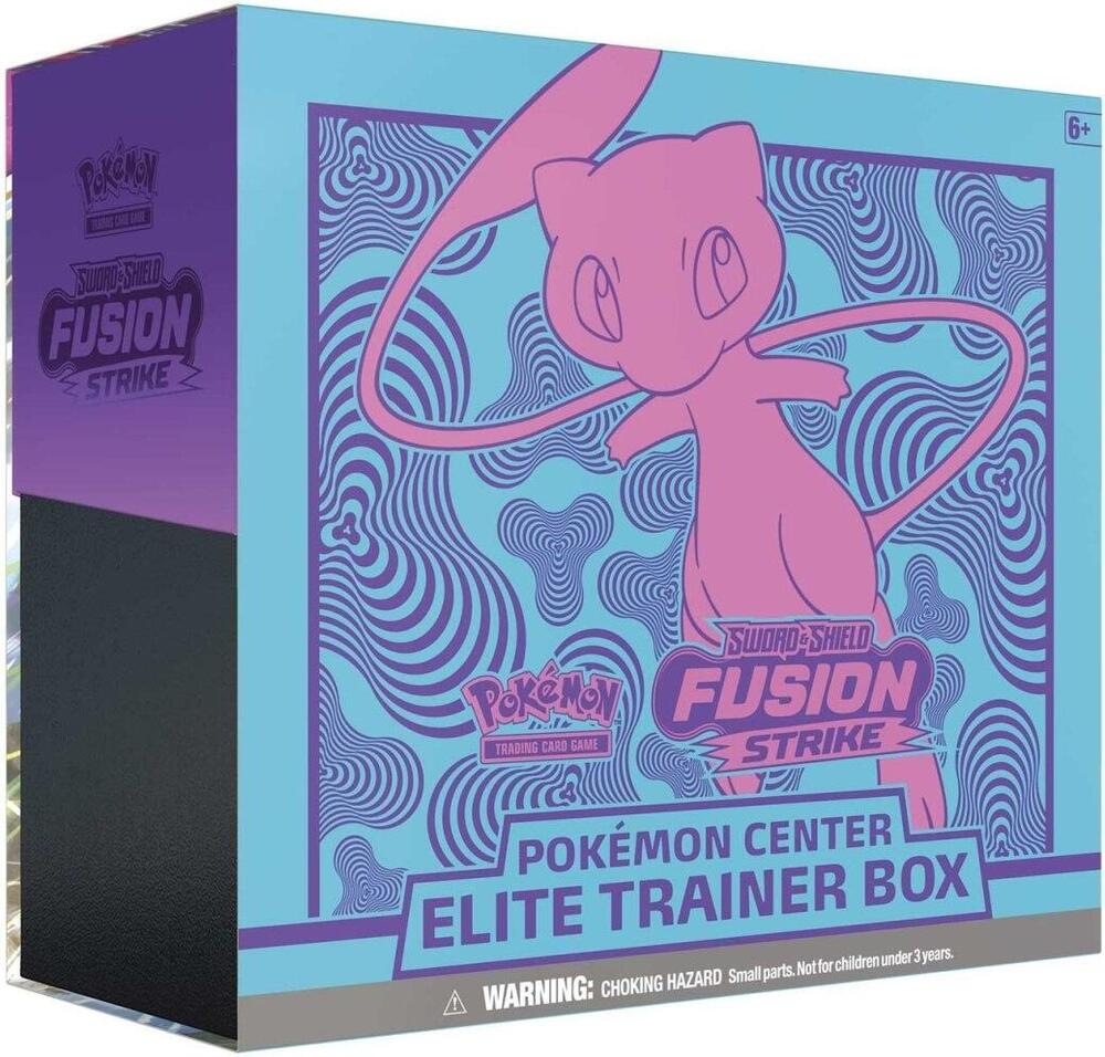 Fusion Strike Pokemon Center Elite Trainer Box (Exclusive) card from SWSH08: Fusion Strike