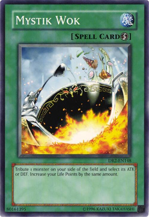 Mystik Wok DR2-EN148 card from Dark Revelation Volume 2
