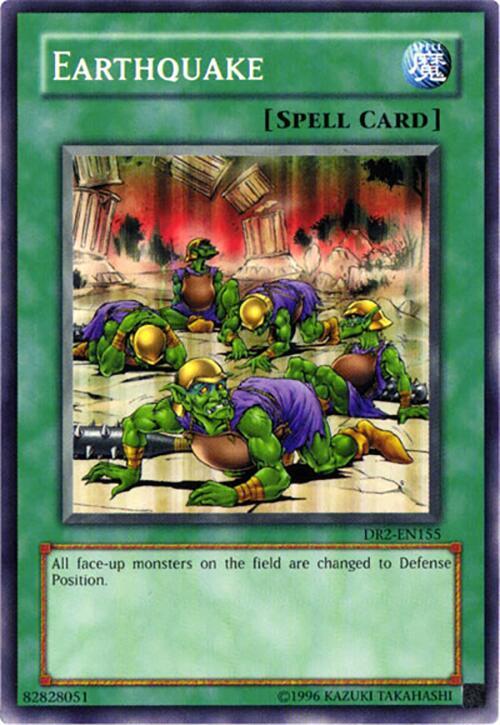 Earthquake DR2-EN155 card from Dark Revelation Volume 2
