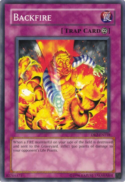 Backfire DR2-EN158 card from Dark Revelation Volume 2