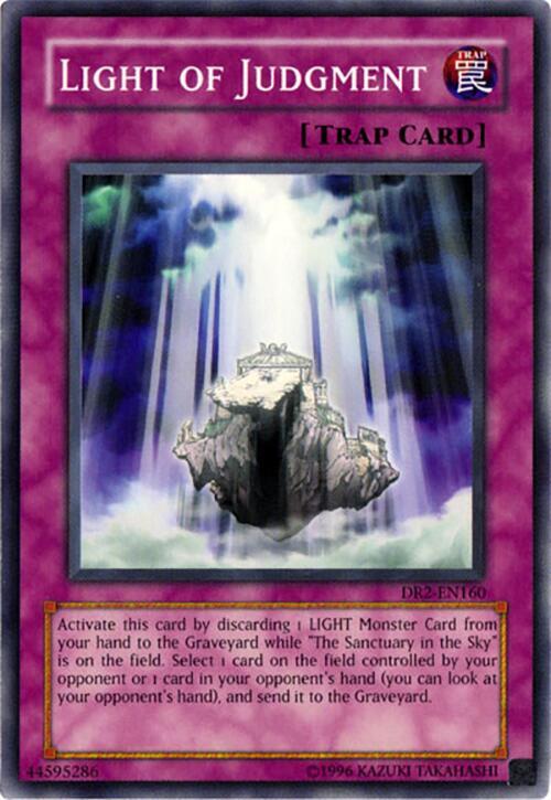 Light of Judgment DR2-EN160 card from Dark Revelation Volume 2