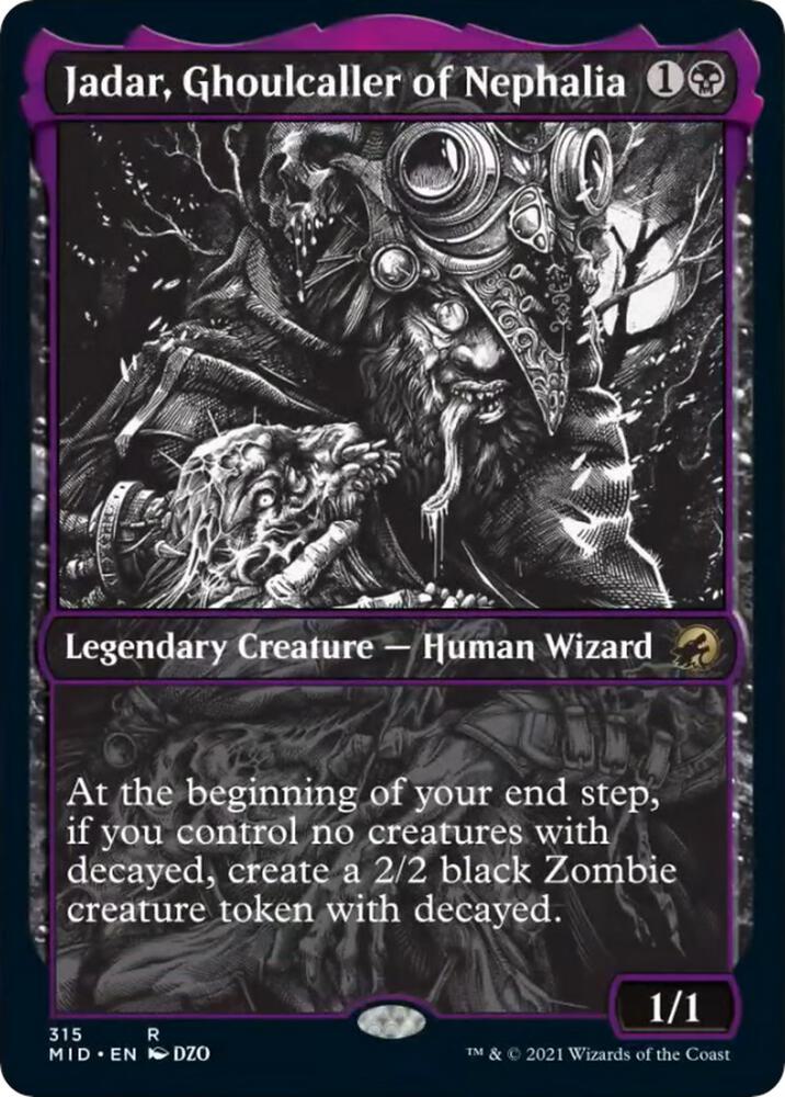 Jadar, Ghoulcaller of Nephalia (Showcase) 315 card from Innistrad: Midnight Hunt
