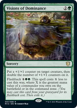 Visions of Dominance 37 card from Commander: Innistrad: Midnight Hunt