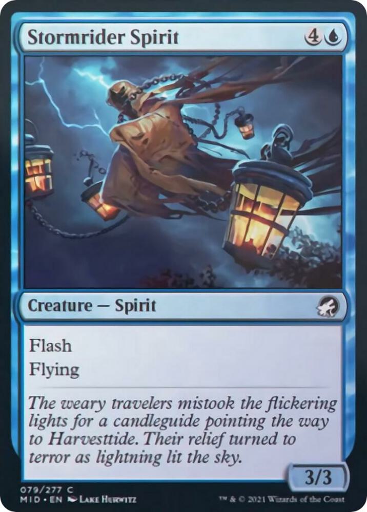 Stormrider Spirit 79 card from Innistrad: Midnight Hunt