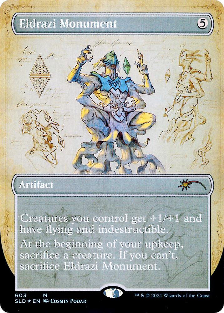 Eldrazi Monument 603 card from Secret Lair Drop Series