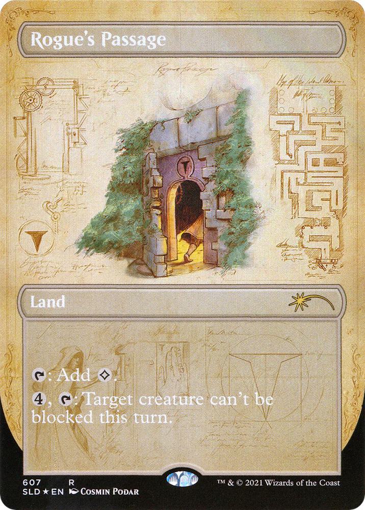 Rogue's Passage 607 card from Secret Lair Drop Series