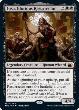 Gisa, Glorious Resurrector 103 card from Innistrad: Midnight Hunt