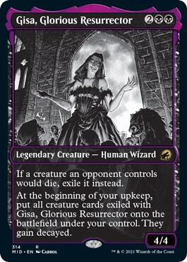 Gisa, Glorious Resurrector (Showcase) 314 card from Innistrad: Midnight Hunt