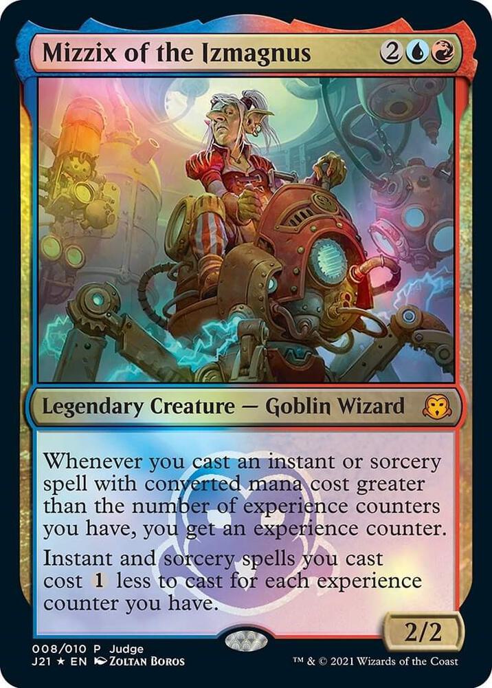 Mizzix of the Izmagnus 8 card from Judge Promos