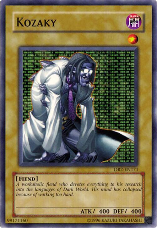 Kozaky DR2-EN171 card from Dark Revelation Volume 2