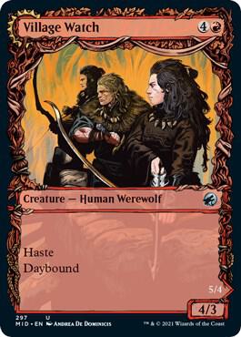 Village Watch (Showcase) 297 card from Innistrad: Midnight Hunt