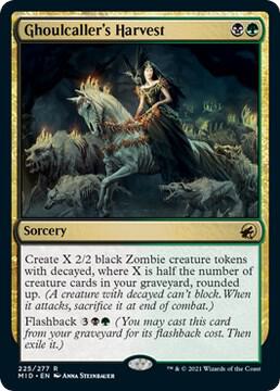 Ghoulcaller's Harvest 225 card from Innistrad: Midnight Hunt