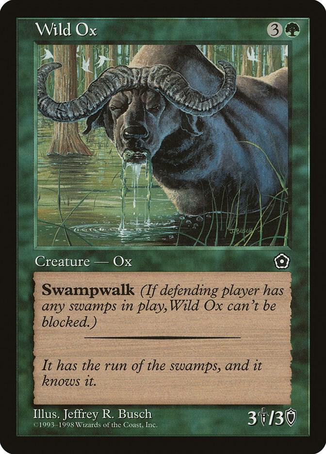 Wild Ox card from Portal Second Age