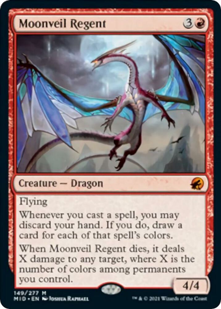 Moonveil Regent 149 card from Innistrad: Midnight Hunt