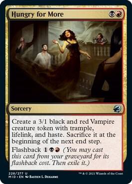 Hungry for More 228 card from Innistrad: Midnight Hunt