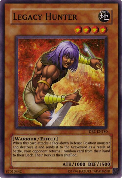 Legacy Hunter DR2-EN180 card from Dark Revelation Volume 2