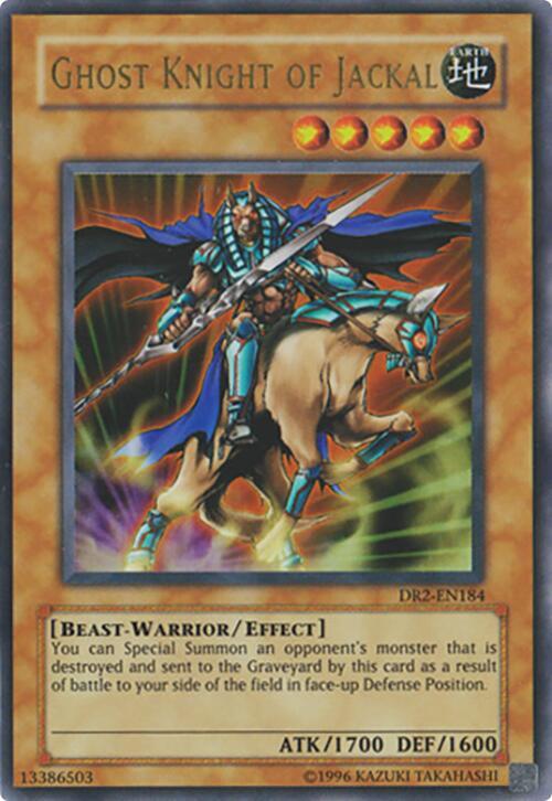 Ghost Knight of Jackal DR2-EN184 card from Dark Revelation Volume 2