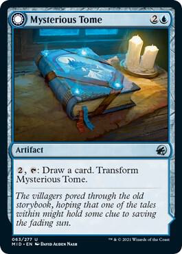 Mysterious Tome 63 card from Innistrad: Midnight Hunt