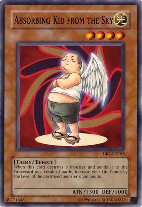 Absorbing Kid from the Sky DR2-EN185 card from Dark Revelation Volume 2
