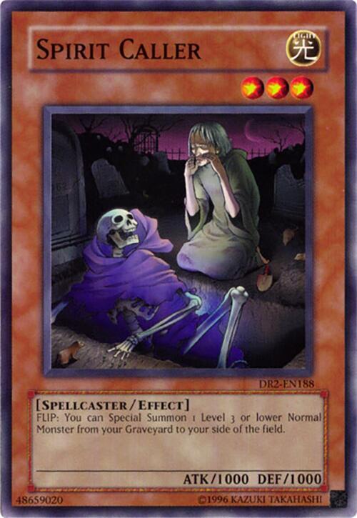Spirit Caller DR2-EN188 card from Dark Revelation Volume 2