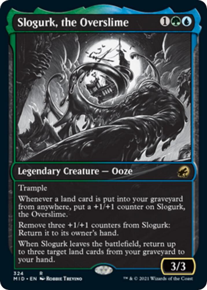 Slogurk, the Overslime (Showcase) 324 card from Innistrad: Midnight Hunt