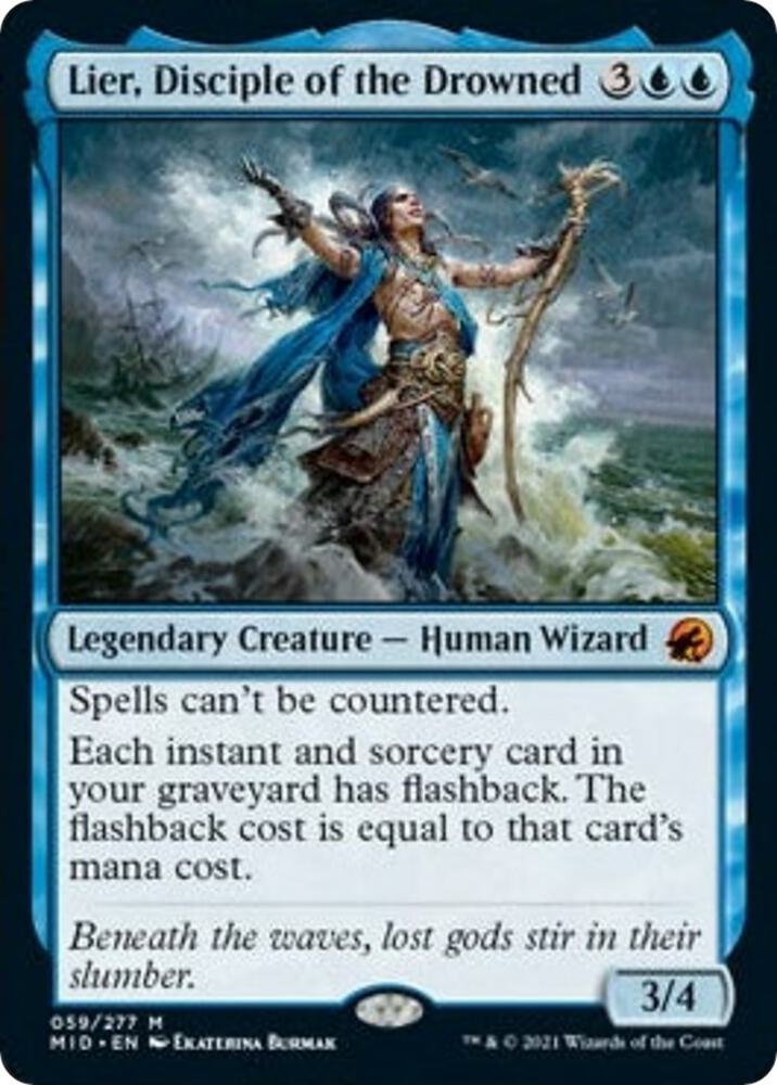 Lier, Disciple of the Drowned 59 card from Innistrad: Midnight Hunt